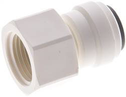 Push in fittings with female threads G 3/8"-3/8" (9.52 mm), IQS-LE (EPDM-seal)