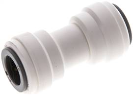 Straight push in fittings 10-10mm, IQS-LE (EPDM seal)