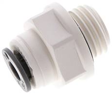 Straight push in fittings G 1/4"-3/16" (4.76 mm), IQS-LE (EPDM seal)