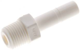 Screw in sockets NPT 1/8"-1/4" (6.35 mm) push in nipples, IQS-LE (EPDM-seal)