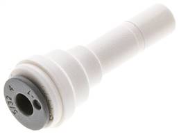 Reducing push in nipple 1/4" (6.35 mm) x hose 5/32" (3.97 mm), IQS-LE (EPDM-seal)