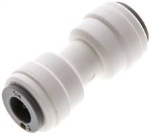 Straight push in fittings 1/4" (6.35 mm)-1/4" (6.35 mm), IQS-LE (EPDM seal)