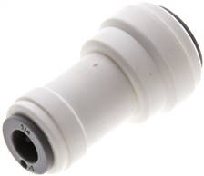 Straight push in fittings 3/8" (9.52 mm)-1/4" (6.35 mm), IQS-LE (EPDM seal)