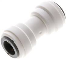 Straight push in fittings 3/8" (9.52 mm)-3/8" (9.52 mm), IQS-LE (EPDM seal)