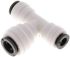 T-push in fitting1/4" (6.35 mm)-3/8" (9.52 mm), IQS-LE (EPDM-seal)