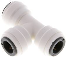 T-push in fitting3/8" (9.52 mm)-3/8" (9.52 mm), IQS-LE (EPDM-seal)