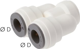 U-push in fitting8mm, IQS-LE (EPDM-seal)
