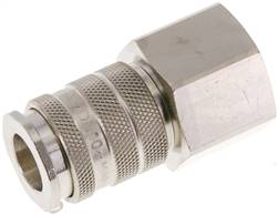 Coupling socket (NW10) G 3/4"(Female thread), Nickel-plated brass