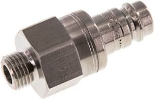 Coupling plug (NW10) G 1/4"(male thread), Stainless steel