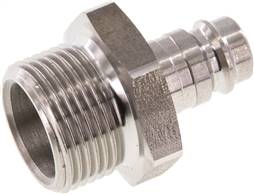 Coupling plug (NW10) G 3/4"(male thread), Stainless steel