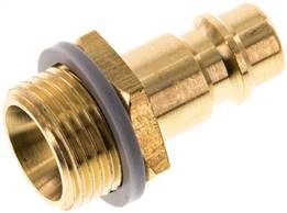 Coupling plug (NW7,2) G 3/8"(male thread), Brass