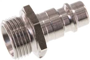 Coupling plug (NW7,2) G 3/8"(male thread), Stainless steel