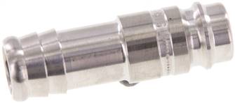 Coupling plug (NW10) 13 (1/2")mm hose, 1.4404