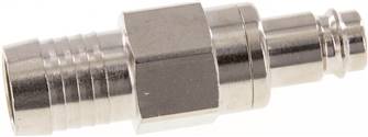 Coupling plug (NW10) 19 (3/4")mm hose, Nickel-plated brass