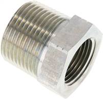 Reducing nipple NPT 1"(male thread)-NPT 3/4"(Female thread), Zinc plated steel