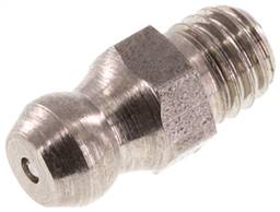 Straight conical grease nipple, M 6 (conical), 1.4305