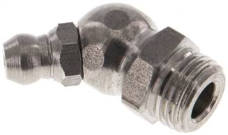 45° conical grease nipple, M 10 x 1 (conical), 1.4305