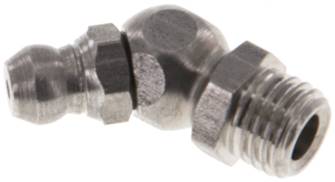 45° conical grease nipple, M 8 x 1 (conical), 1.4305