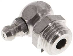90° conical grease nipple, R 1/4", 1.4305