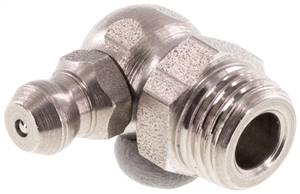 90° conical grease nipple, M 10 x 1 (conical), 1.4305