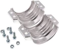 clamps 89 - 93mm, Aluminium, EN14420-3 (DIN2817)