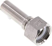Hose screw connection, EN14420-5 G 1/2"-13 (1/2")mm, 1.4408