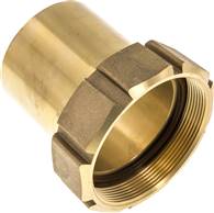 Hose screw connection, EN14420-5 G 3"-75 (3")mm, Brass