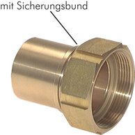 Hose screw connection, EN14420-5 G 4"-100 (4")mm, Brass