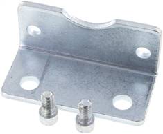 ISO 15552-foot bracket 100 mm, Zinc plated steel