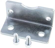 ISO 15552-foot bracket 125 mm, Zinc plated steel
