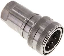 Hydraulic coupling ISO 7241-1B, Sleeve, G 1"(Female thread),Stainless steel