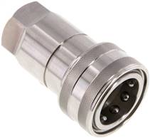Hydraulic coupling ISO 7241-1B, Sleeve, G 3/4"(Female thread),Stainless steel