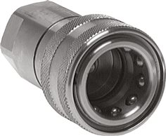 Hydraulic coupling ISO 7241-1B, Sleeve, G 1-1/4"(Female thread),Stainless steel