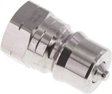 Hydraulic coupling ISO 7241-1B, Plug, NPT 1/2"(Female thread),Stainless steel