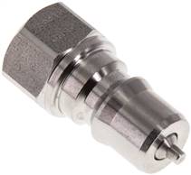 Hydraulic coupling ISO 7241-1B, Plug, G 1/4"(Female thread),Stainless steel